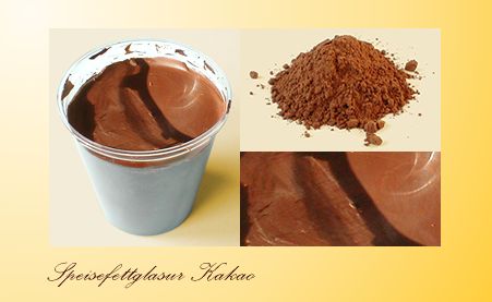 Imitation chocolate coating