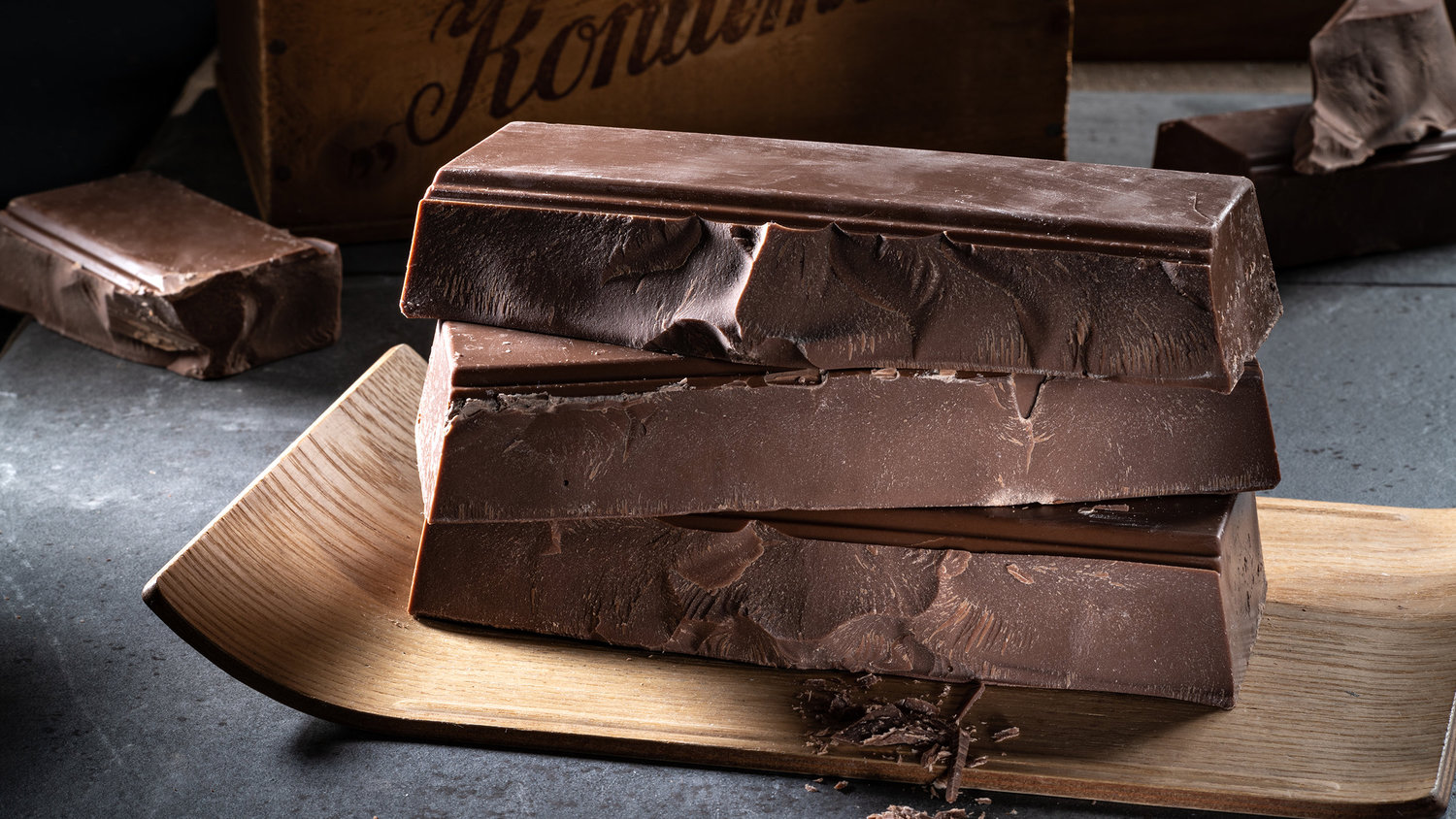 Kuvertüren und Schokoladenmassen